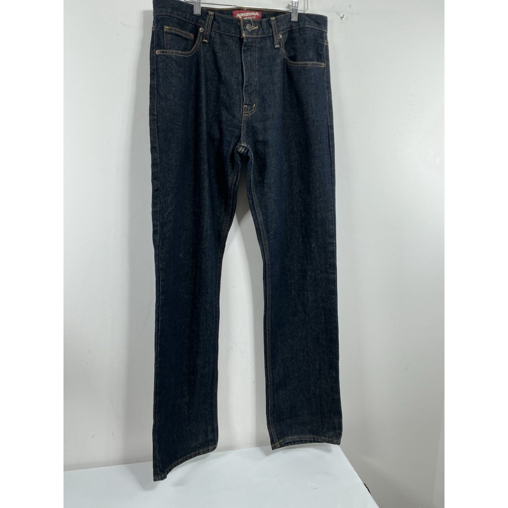 Men’s Excellent Condition Arizona Jean Co Original Straight Blue Jeans 34x34